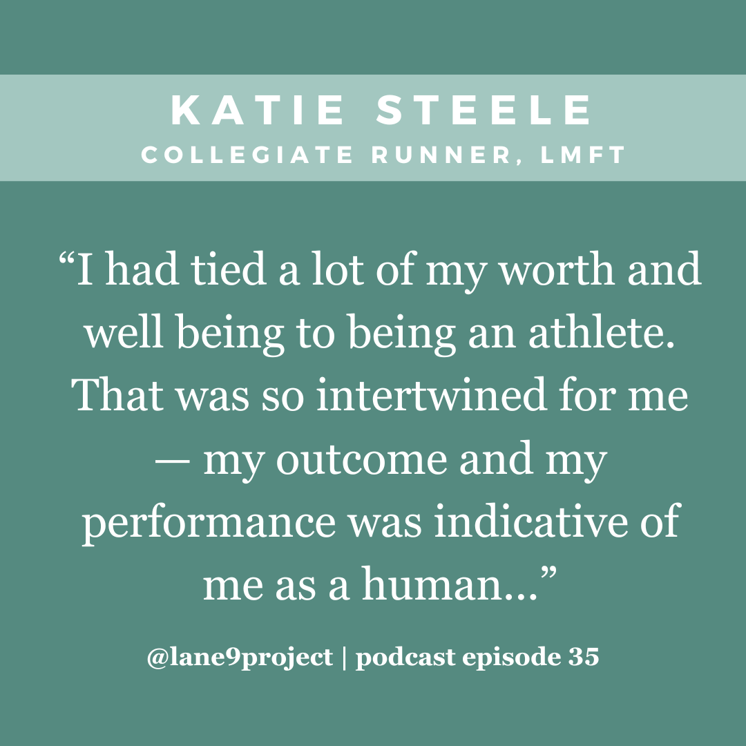 Katie Steele LMFT on the Lane 9 Podcast episode 35